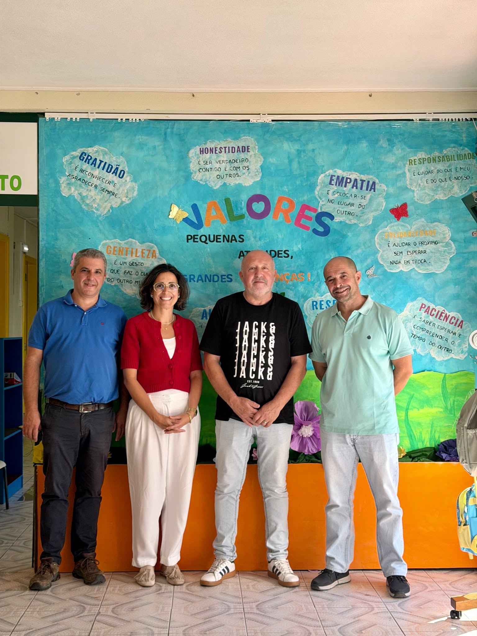 Visita às instalações do Centro Social e Paroquial do Entroncamento - Escola Rumo ao Futuro